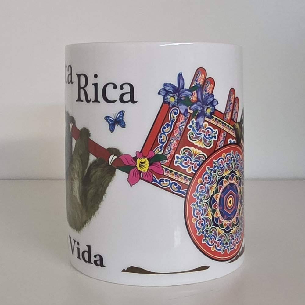 Costa Rica "Pure Vida" Sloth Mug - Picture 2 of 6